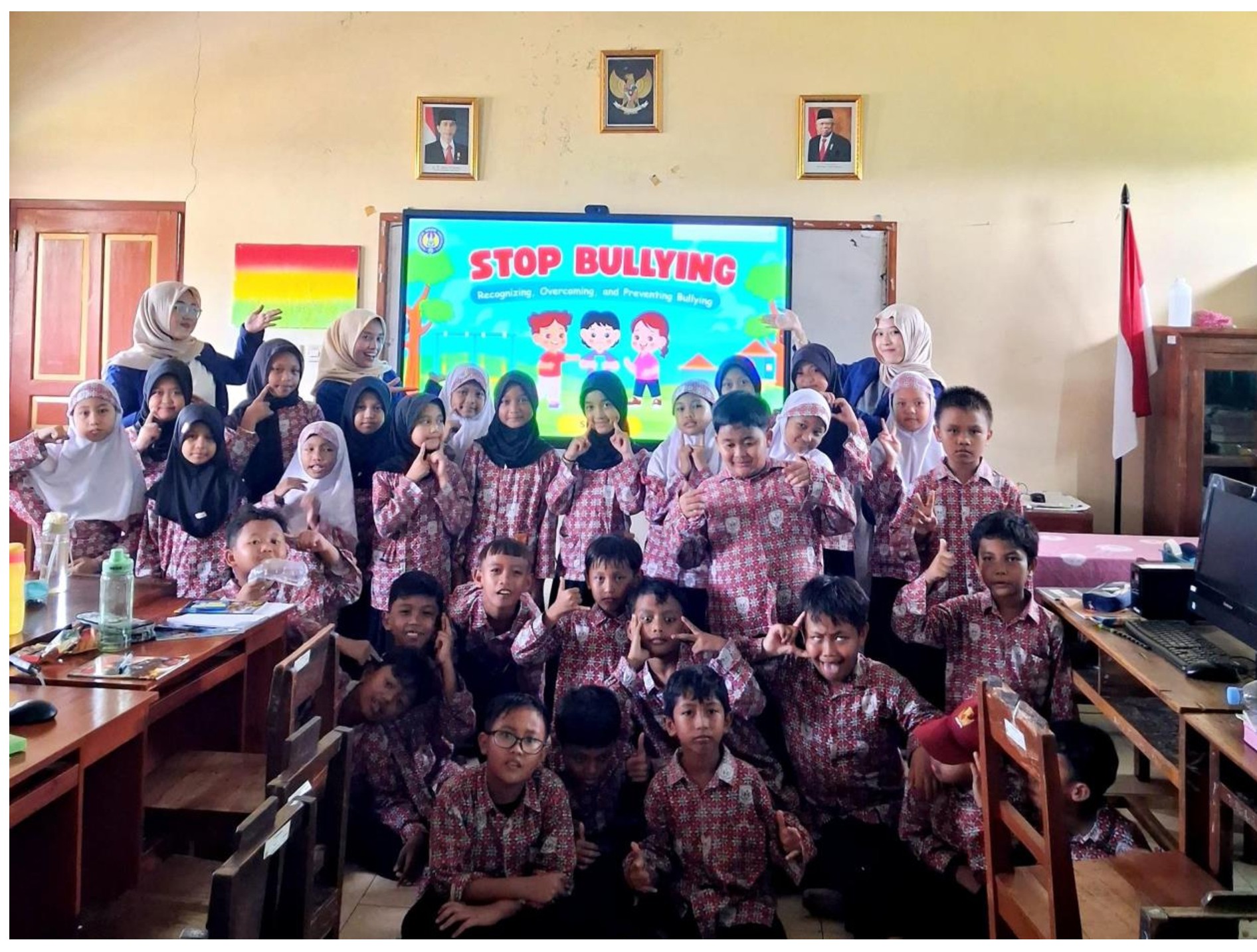 Sekolah Damai Tanpa Bullying Bersama Mahasiswa UNY